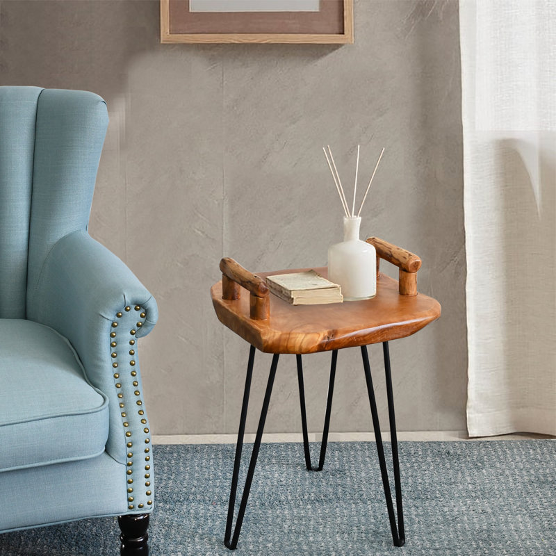 Solid Wood End Table