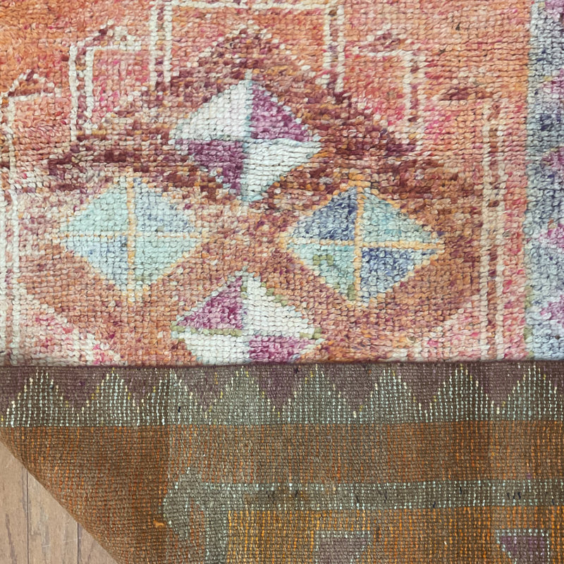 Bungalow Rose Handmade Turkish Oushak Wool Runner