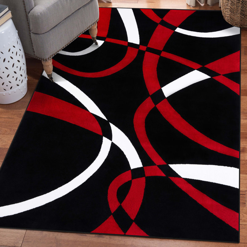 Tapis rouge Fichter, Rectangle 3 pi 9 po x 5 pi 4 po