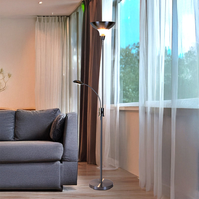 Torch Lamp With Led Reading Light