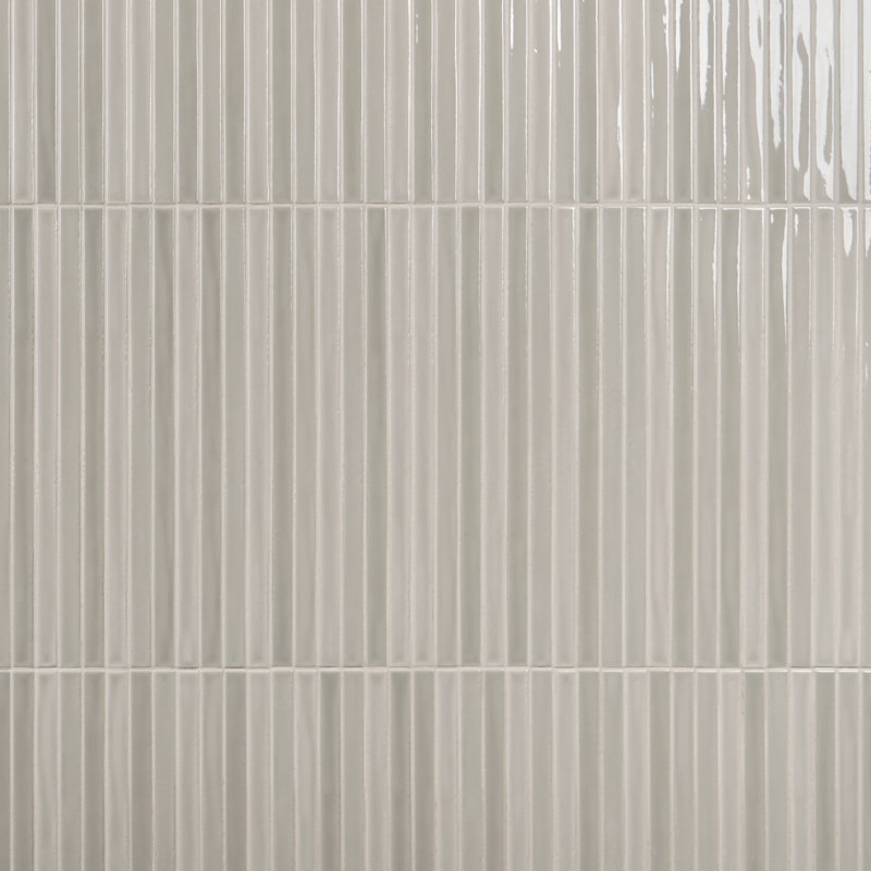 Vivanta 5,27 po X 17,71 po Carreau de mur de métro allongé en mosaïque de céramique brillante (8 feuilles / boîte)