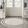Nourison Essentials Ivory Black Indoor/Outdoor Area Rug