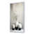 Cadre flottant blanc