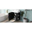 Meuble-lavabo de comptoir moderne 21,6 po avec lavabo en céramique et panier à droite-1082310623