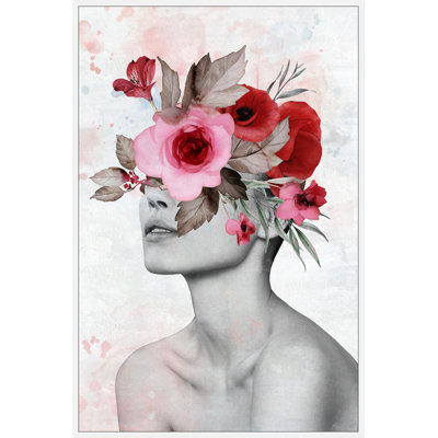 «Fierce and Fearless - Floater Frame», reproduction d'impression sur toile
