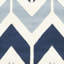 Tapis bleu foncé / bleu clair / blanc en laine touffeté à la main Sanaz-1039119855