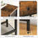 29.5-inch narrow console table