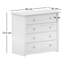 Somers Solid Wood 80 cm W Chest of 4 Drawers
