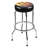 Emmanuel Upholstered Counter Stool with Steel Frame