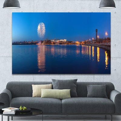 Embankment of City Panoramaic - impression