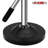 5 Core Desk Microphone Stand Height and Angle Adjustable Desktop Mic Stand Table Mic Holder with Round Metal Base