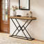 119.9cm Solid Wood Top Console Table