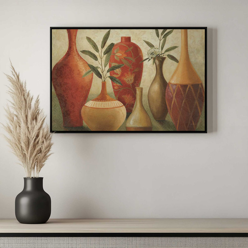 «Southern Tones I» par Lisa Audit, reproduction d'art, 18 W x 12 H, Argent, Framed Canvas