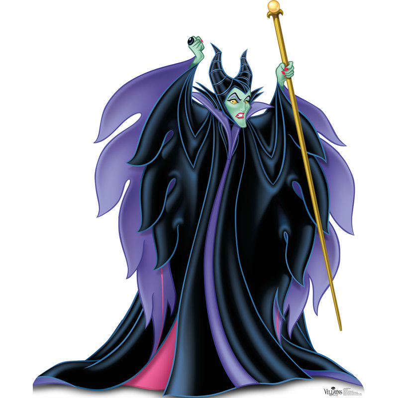 Maleficent Disney Villains Life-Size Cardboard Standup
