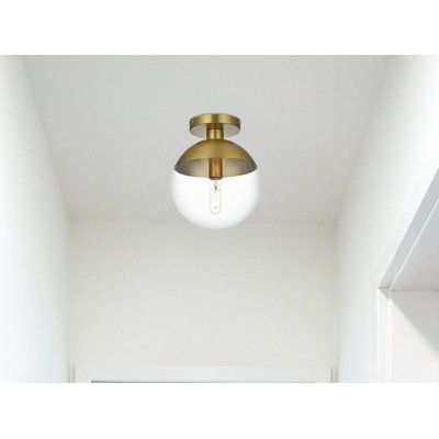 Plafonnier semi-encastré 1 lumière Yearby