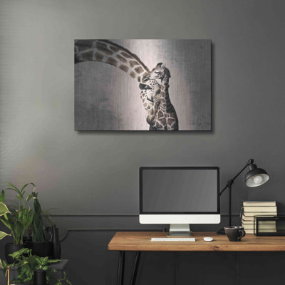 «Mother and Son» par Debra Van Swear, art de luxe en métal «Mother and Son» par Debra Van Swearingen