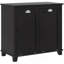 Armoire à linge double inclinable, armoire de rangement pour salle de bain avec panier à 2 compartiments, moderne