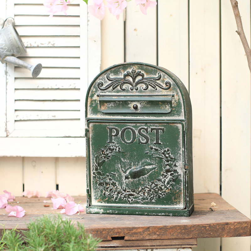 Metal Wall Mounted Post Box