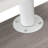 Rotating Multi-Positional Modern Desk, Grey