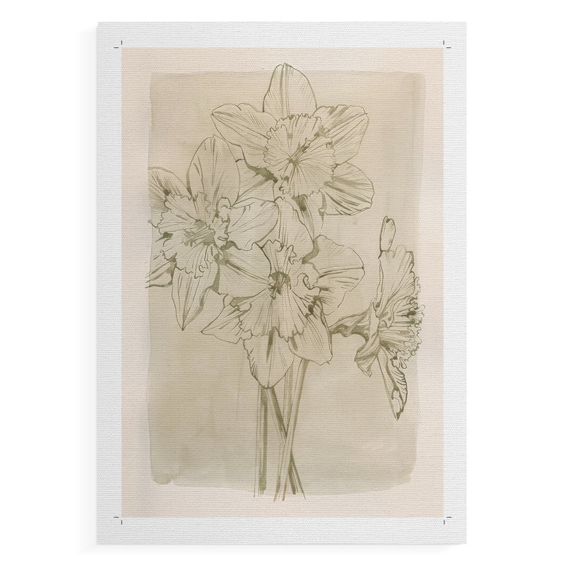 Spring Promises I - Impression sur toile seulement - NON-CADRE, H 48 po x l 32 po