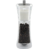 Grunwerg 2-in-1 Combination Saltshaker And Pepper Mill, Acrylic With Ceramic Grinder