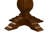 Knaack Round Drop Leaf Dining Table