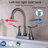 2-Handle 4-Inch Brushed Nickel Bathroom Faucet, Bathroom Vanity Sink Faucets With Pop-Up Drain And Supply Hoses-121292244
