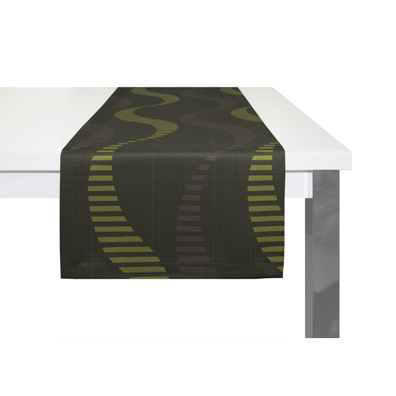 Maxeen Tablecloth, 130cm W x 190cm L, Green