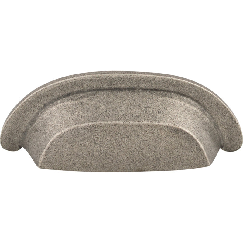 Aspen 3" Center to Center Cup/Bin pull, Silicon Bronze Light