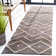 Furman Kilim Geometric Hand-Loomed Natural/Charcoal Area Rug