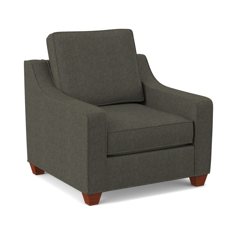 Clark Armchair, Dorset Charcoal, BM Cherry