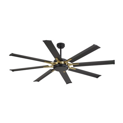 Indoor Ceiling Fan No Light , Reversible Motor