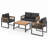 4-Piece Patio Conversation Set