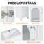 Meuble-lavabo simple l 20 po x P 15,6 po x H 30 po