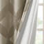 Rideau occultant en tricot jacquard Ogee
