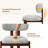 Upholstered Solid Wood Dining Chair with Ergonomic Padded Backrest-120919844