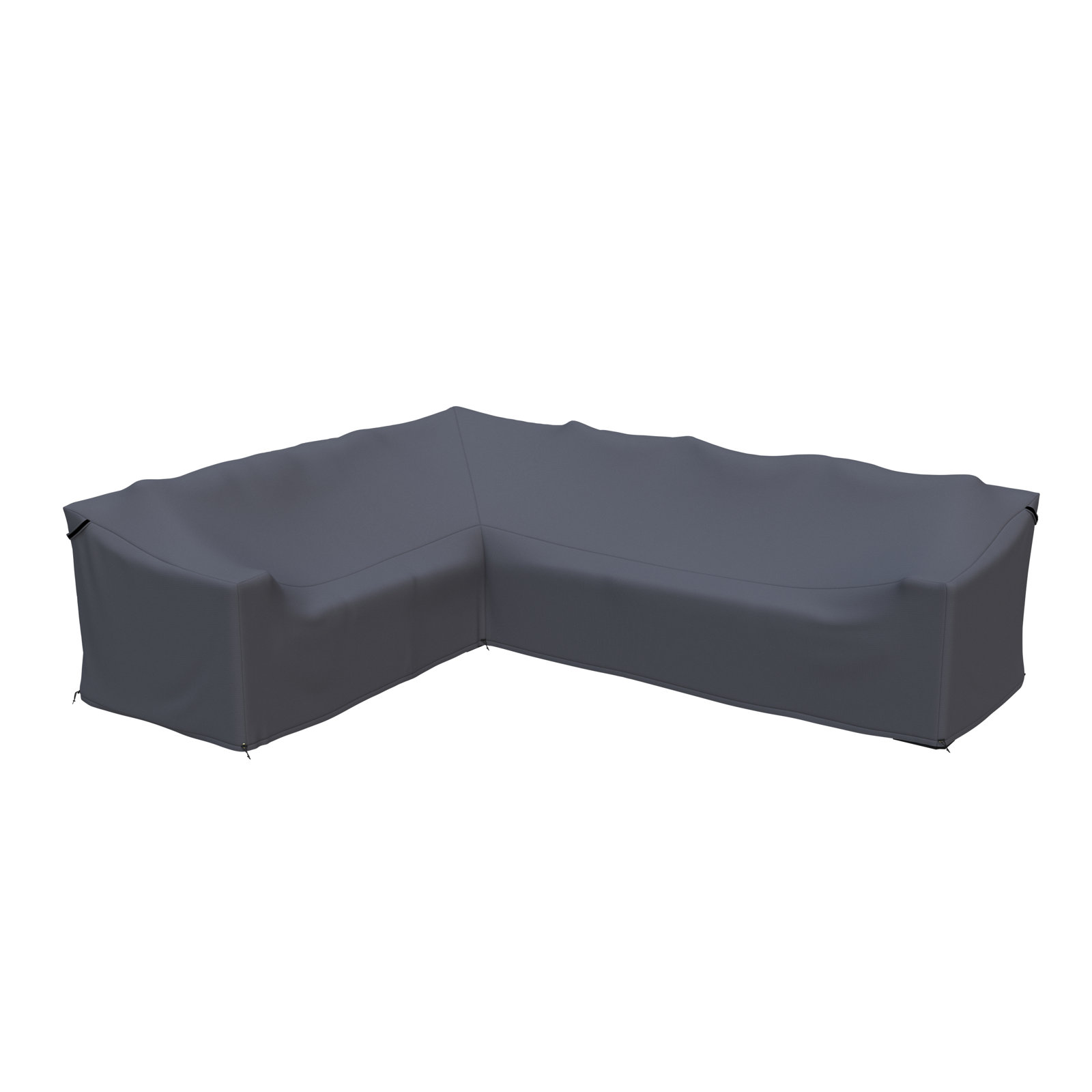 Eloisa Wicker L-Shape Outdoor Sectional Sofa Cover