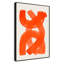 «Orange Strokes Print» par Haniff-129155899-129155848-129155834