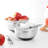 Brabantia Profile Stainless Steel 3 Piece Nested Mixing Bowl Set