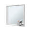 Armoire de toilette murale blanche avec rangement