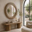 Miroir décoratif tissé-35304247