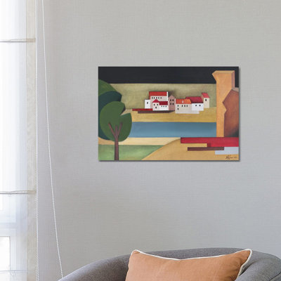 On The Edge Of The World by Alexander Trifonov - Wrapped Canvas Painting