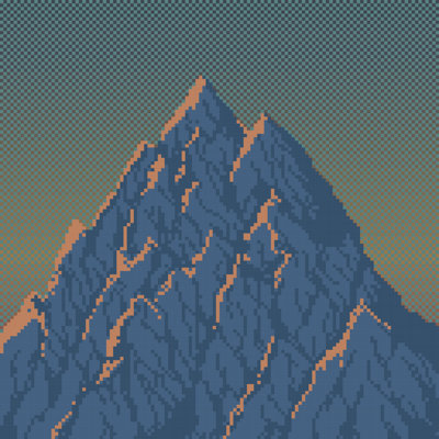 " Mountain At Sunrise "