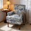 Fauteuil 27 po de largeur avec garniture cloutée-1647005298