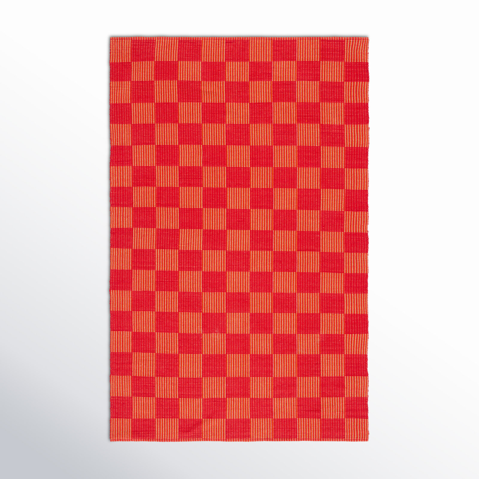 Della Area Rug in Red / Rust, Rectangle 3' x 5'