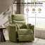 Fauteuil inclinable électrique berçant avec oreillers mobiles Anneisha (ensemble de 2)-1759829900