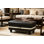 Tabouret de repose-pieds rectangulaire en similicuir 33,5 po x 22 po x 17 po