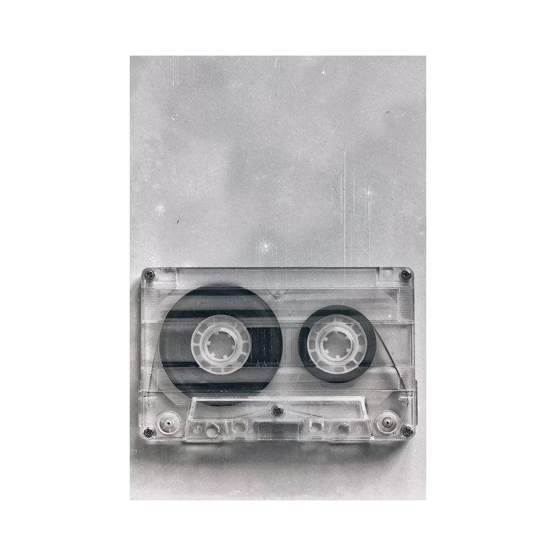 Retro Cassette Grunge by Tom Quartermaine - Wrapped Canvas Print, 66.04 cm H x 45.72 cm W x 3.175 cm D