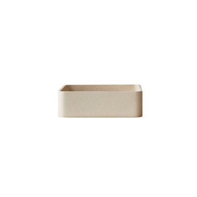 Thais Square Black Terrazzo Bathroom Sink