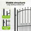 104 cm W Steel Gate Fencing-121122506